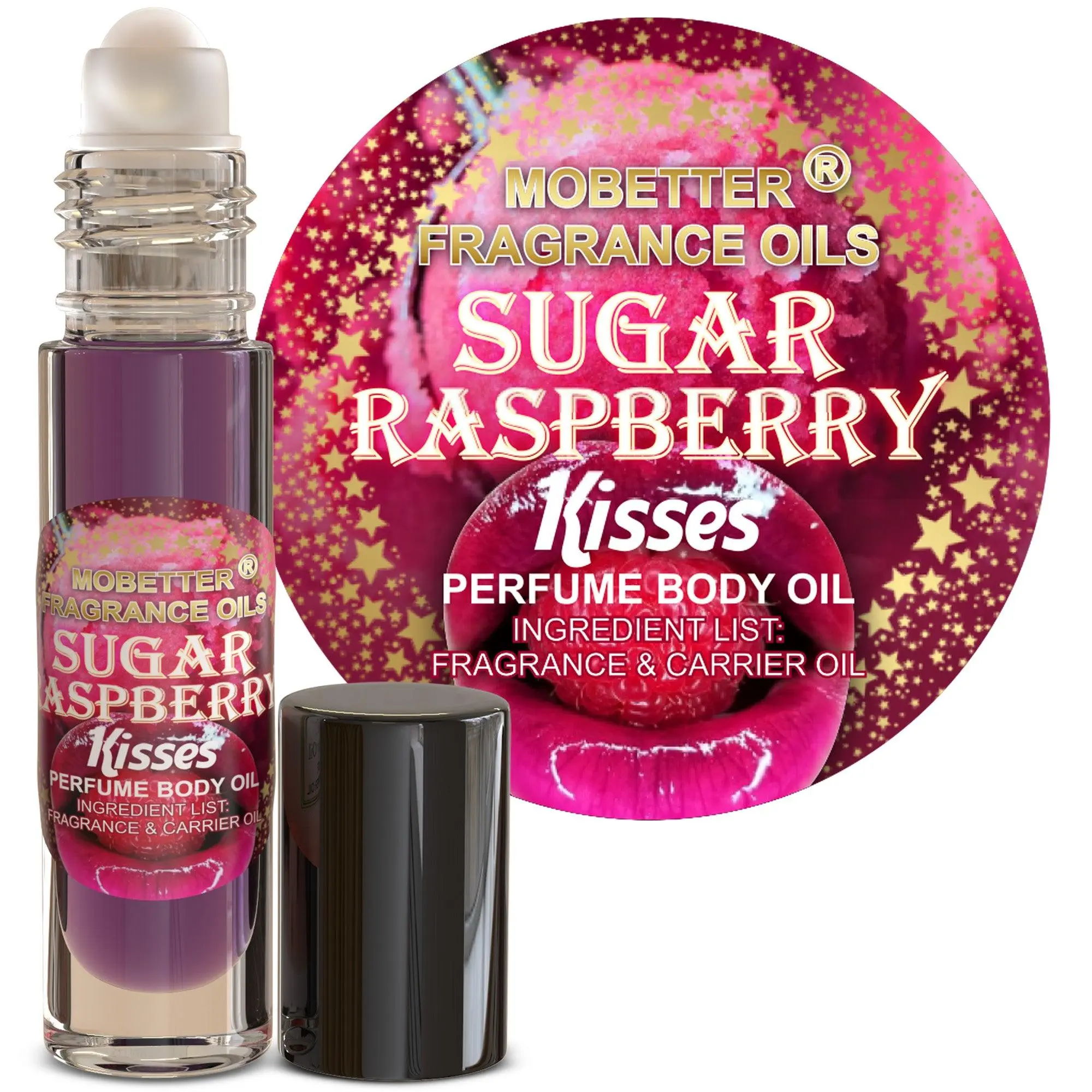 MOBETTER FRAGRANCE OILS Sugar Raspberry Kisses Perfume Body Oil
