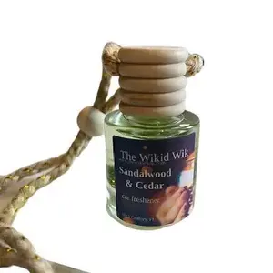 Sandalwood & Cedar - Car Freshener, Car Diffuser...Warm, smooth, and grounding — like stepping into a calm, wood-lined retreat every time you drive.