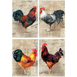 Roosters Rice Paper