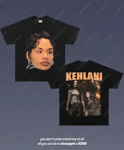 2 Side Kehlani 1.2 Graphic T-shirt, Y2K Gift For Fan