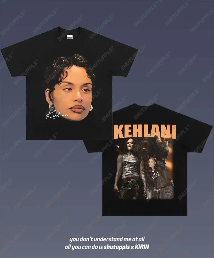 2 Side Kehlani 1.2 Graphic T-shirt, Y2K Gift For Fan
