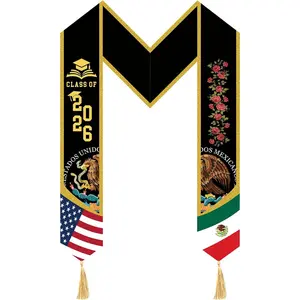 Mexican Graduation Stole Class of 2| Estolas Para Graduación 2026