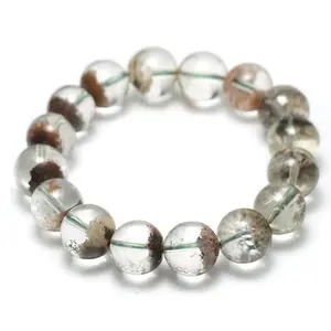 1 pc Garden Quartz Bracelet （DegLin Jewelry）Healing Bracelet For Women Anxiety Crystal Bracelet Chakra Beaded Bracelets & Rose Quartz Crystals And Healing Stones Bracelet Calming Stretch Bracelet Stress Relief Gifts For Women