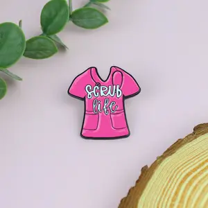 Nurse Life Enamel Pins, Scrub Life Badge Brooch, Nursing Gift For Doctor Nurse Healthcare Worker, Funny Medical Pins Scrub Brooches 022