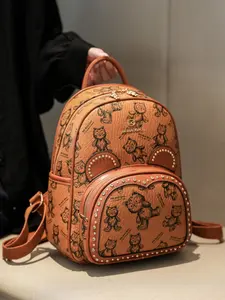 Large Capacity Bear Backpack, Casual Travel Versatile Fashion Commuter Bag, Stylish Bookbag for Students & Daily Use