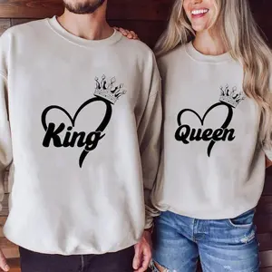 King and Queen Couple Pvg, Queen and King Svg, Best Couple Shirt Svg, Valentine’s Day , Cricut SVG Black and White Print, Commercial Use