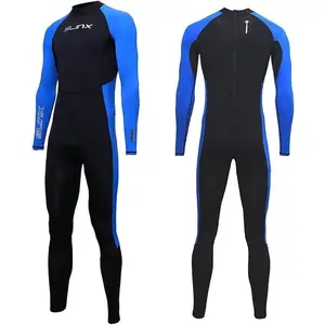Full Body Dive Wetsuit Sports Skins Rash Guard for Men Women, UV Protection Long Sleeve One Piece Swimwear for Snorkeling Surfing Scuba Diving Swimming Kayaking Sailing Canoeing