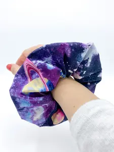 Galaxy Scrunchie Hair tie Ponytail 