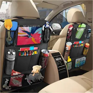 Automotive Vehicle Seat Back Storage Bag, Multifunctional Modular Hanging Bag with 8 Pockets, Universal Car Seat Back Organizer and Tool Storage, Car Interior Accessory, Practical Car Accessories and Gift Idea