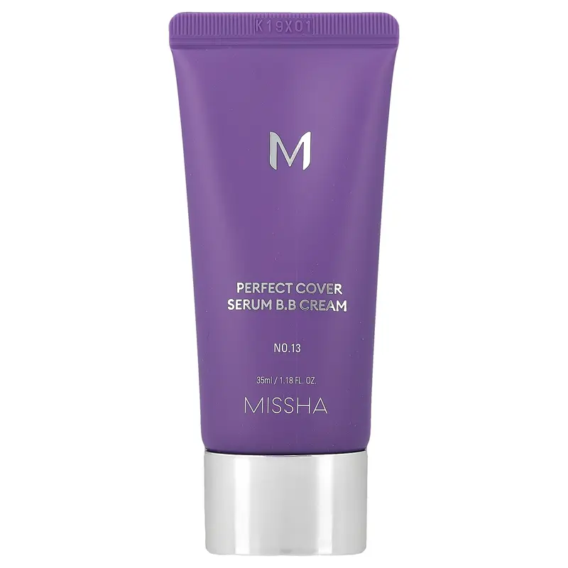 Missha Perfect Cover Serum B.B Cream, No. 13 Light Fair, 1.18 fl oz (35 ml)