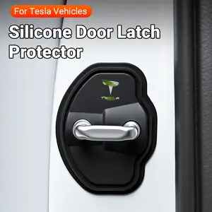 Tesla Door Lock Cover Anti-Rust Decorative Cover Door Cover Special Car Model 3/Y/X/S Door Lock Cover Cover