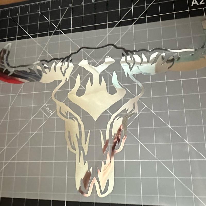 2nd gen bull weatherproof vinyl truck or car decal