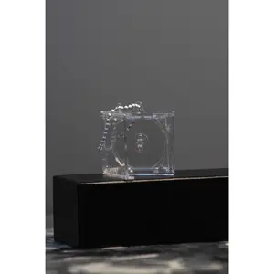 Empty Disk-Case Keychain