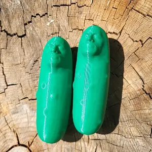 Pickle Rock 3D Printed For Desk And Home Decoration