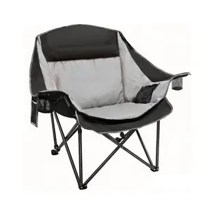 Slendor Oversized Camping Chair with 3-Level Dual Heating Zones, Foldable Design for Outdoor Sports, 650lbs Capacity, Portable with Carrying Bag