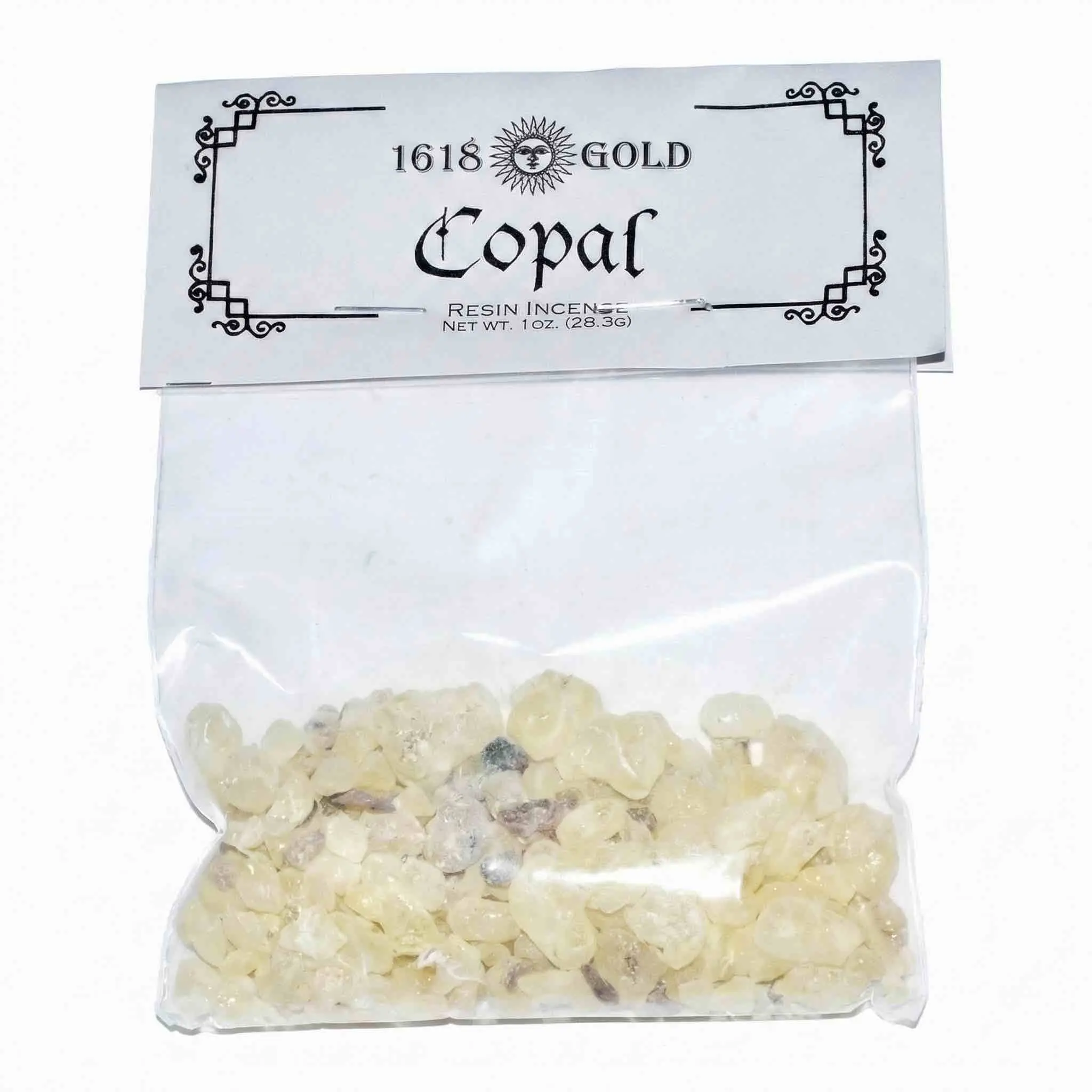 Copal Resin Incense 1oz — 1618 Gold Granular Ritual Purification