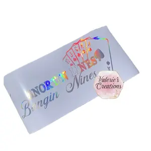 “Snortin Lines, Bangin’ Nines” Truck Decal 10x4