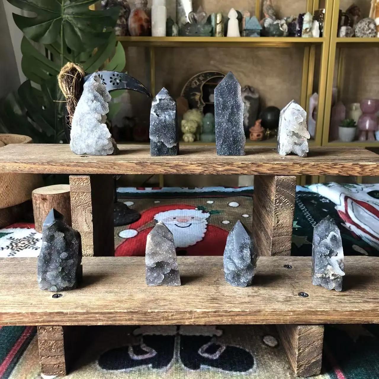Natural Crystal Sphalerite Point Collection