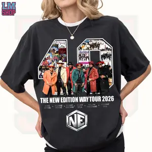 Legends New Edition Anivesary Tour Shirt , The New Edition Way Tour T-shirt, Sweatshirt, hoodie, Best Gift For Fan Tee