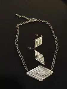 Western Geometric Aztec Statement Jewelry Set