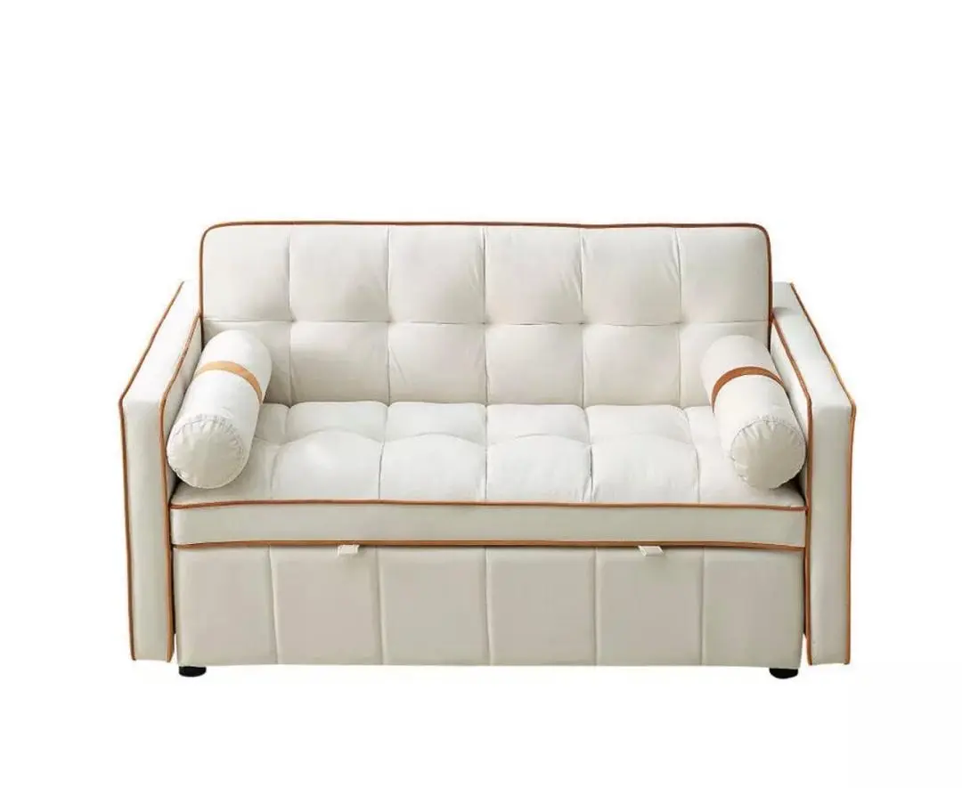 Pull Out Sleep Sofa Bed 2 Seater Loveseats Sofa Couch for Office Living Room US