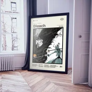 Bleach Anime Manga Art Print Poster - Minimalist Design Room Decor