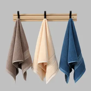 3 Pcs Pure Cotton Hand Towels,12.59*28.34 Inches,Soft and Delicate, Smooth and Fluffy, No Fading, No Linting, Skin-Friendly Pure Cotton Material, Highly Absorbent Towel for Face, Spa, Gym, Camping