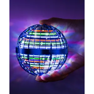 2026 Super Cool Flying Ball  Must Have for 6-13 Kids!Rotating Hover + LED Colorful Lights| Indoor & Outdoor Play| Epic Festival Gift!