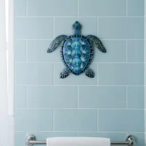 CIFbuy Blue Sea Turtle Wall Art, Home Decor Ocean Theme Decoration Gift for Living Room