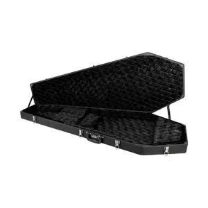 Coffin Case 300VXBK Extreme Guitar Case, Black Interior