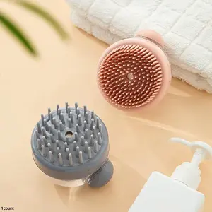 Automatic Liquid Dispensing Massage Shampoo Brush, 1 Count Multifunctional Washing Hair Comb, Bathing Accessories for Home Bathroom, Bathing Supplies