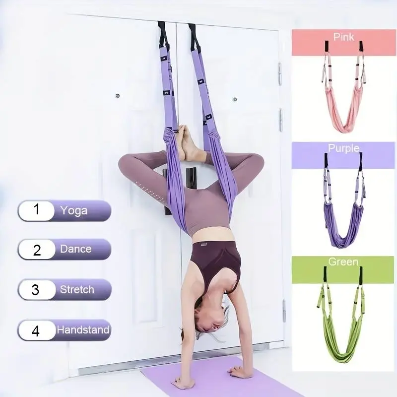 One Waistband, One-Legged Split Trainer, Yoga Stretching Strap, Leg Opening Band, Fitness Equipment for Flexibility Training, Workout Bands, Stretching Gear, Stretching Tool, Home Pilates Equipment