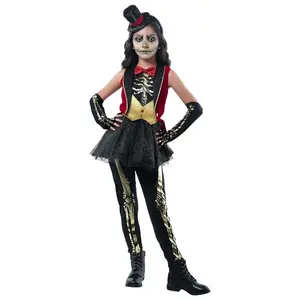 Kid's Circus Skeleton Costume