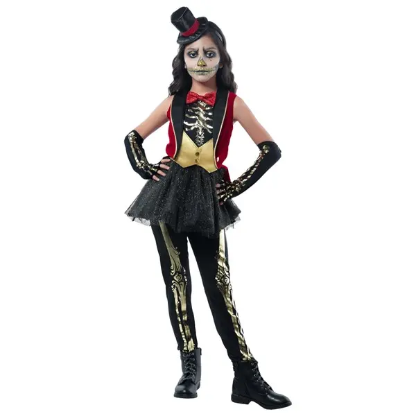 Kid's Circus Skeleton Costume