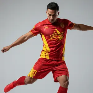 CIKERS Wheatland Series Custom Soccer Jersey Sublimation Personalized Soccer Team Jersey, Custom Soccer Shirts Uniform with Name, Number, Team Badge, Gifts for Soccer Lovers 2026