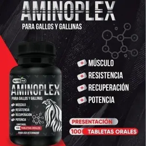 Aminoacid Booster for Roosters - Aminoplex 100 tab vitamina para Gallos
