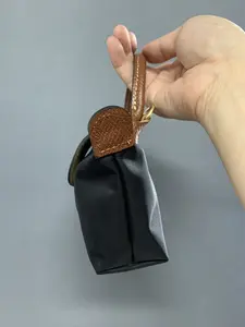 Detachable Strap Mini Crossbody Bag – Lightweight Water-Resistant Nylon, Fits iPhone 15 & Cards, Convertible Shoulder to Crossbody in Neutral Tones| TikTok Made Me Buy It Spring 2026