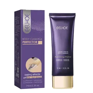 Waterproof Body Concealer Makeup - Full Coverage Foundation for Tattoos, Scars, Veins & Dark Spots, Lightweight Hydrating Matte Finish Leg & Face Makeup