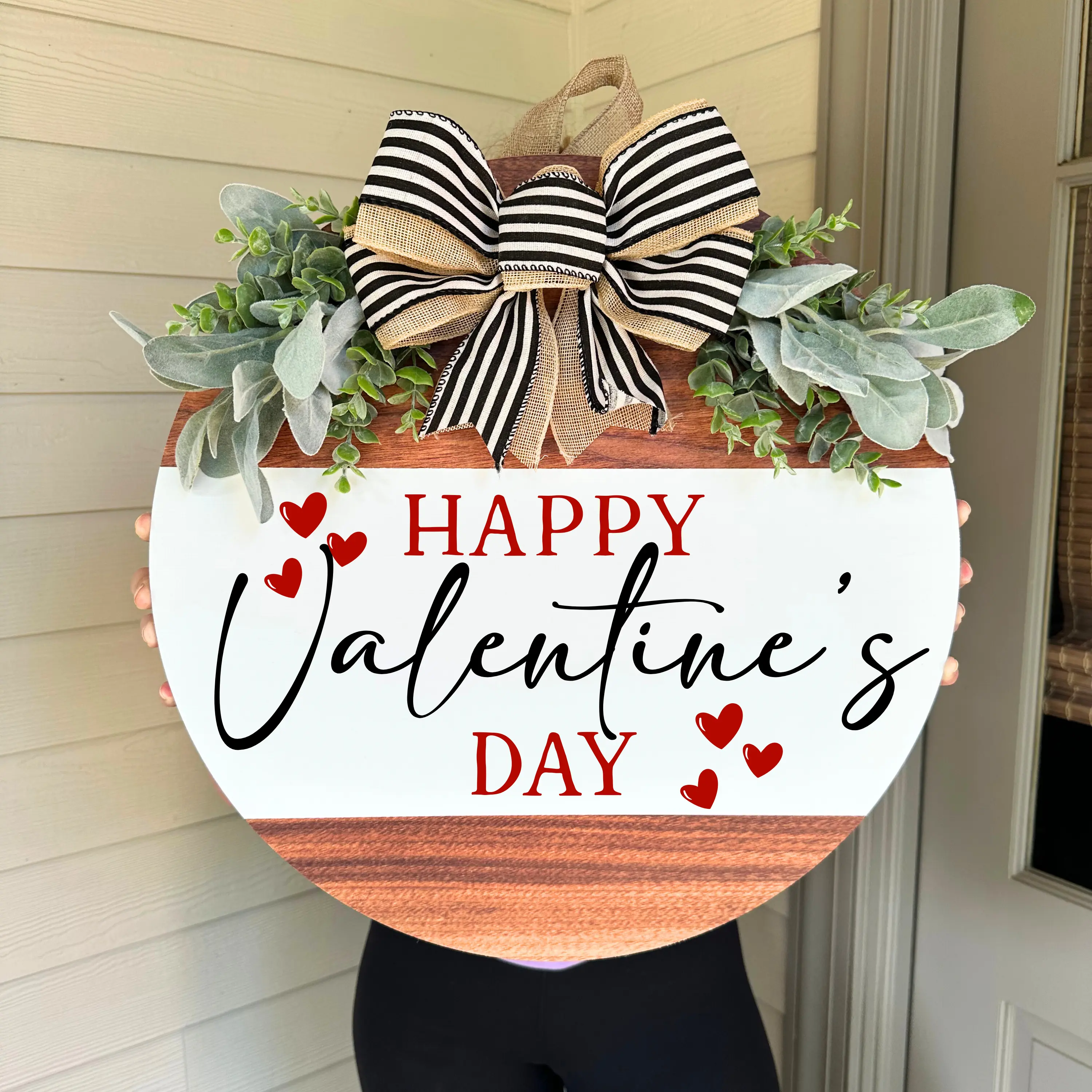 Valentines Door Hanger, Valentines Front Door Decor, Valentines Wreath, Valentines Day Decor, Valentines Door Wreath, Happy Valentines Sign