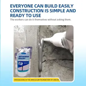 Cracks Concrete Caulking Adhesive, Concrete Sealant Waterproof Repair, Concrete Crack Filler, Outdoor Concrete Quick Dry Adhesive, 500g An efficient and highly effective crack repair tool tile grout