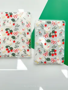Strawberry Geese E Reader Case - Compact Design for Easy Reading and protecting your device on the go - multicolor