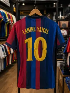 No. 10 BCA Winger Blue & Red Home Soccer Jersey for Fans – Ships in 7–10 Days