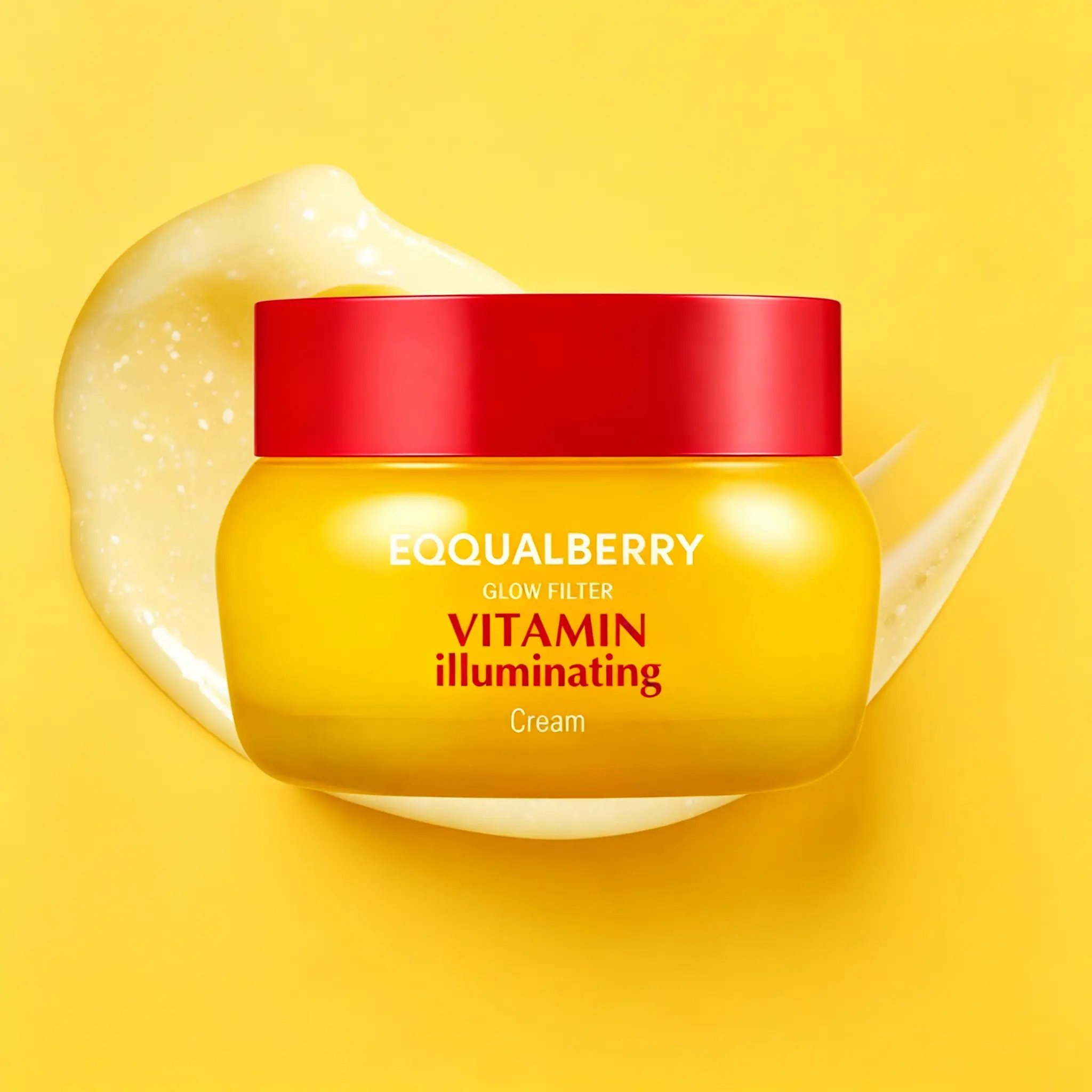 EQQUALBERRY Vitamin Illuminating Cream – Vitamin C & 5% Niacinamide + 3% TXA | Dark spots Cream | Ceramide Barrier Strength | Glowy, Lightweight Hydration, 1.69 fl.oz / 50ml
