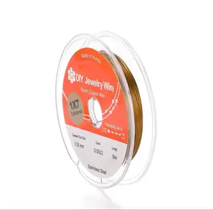 DIY Jewelry Wire – 0.3mm, 0.38mm Beading Wire, 50m Roll DIY Jewelry Wire – 0.3mm, 0.38mm Beading Wire, 50m Roll