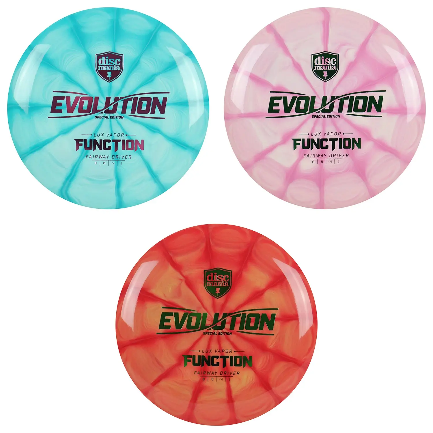 Discmania Disc Golf Special Edition Lux Vapor Function Fairway Driver - Choose Exact Disc