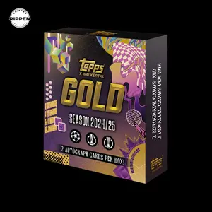 2024-25 Topps Gold UEFA Soccer Hobby Box - Topps Soccer Cards