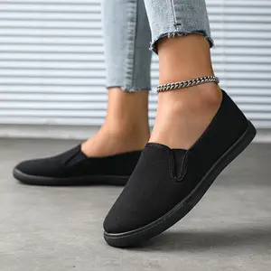 Women's Classic Canvas Loafers | Slip-On Design | Breathable Canvas | Perfect for Daily Walking & Travel
