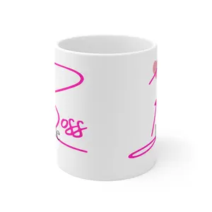 Boss Babe Pink Coffee Mug, Motivational Mug, Gift for Her, Office Decor, Inspirational Drinkware, Women's Empowerment