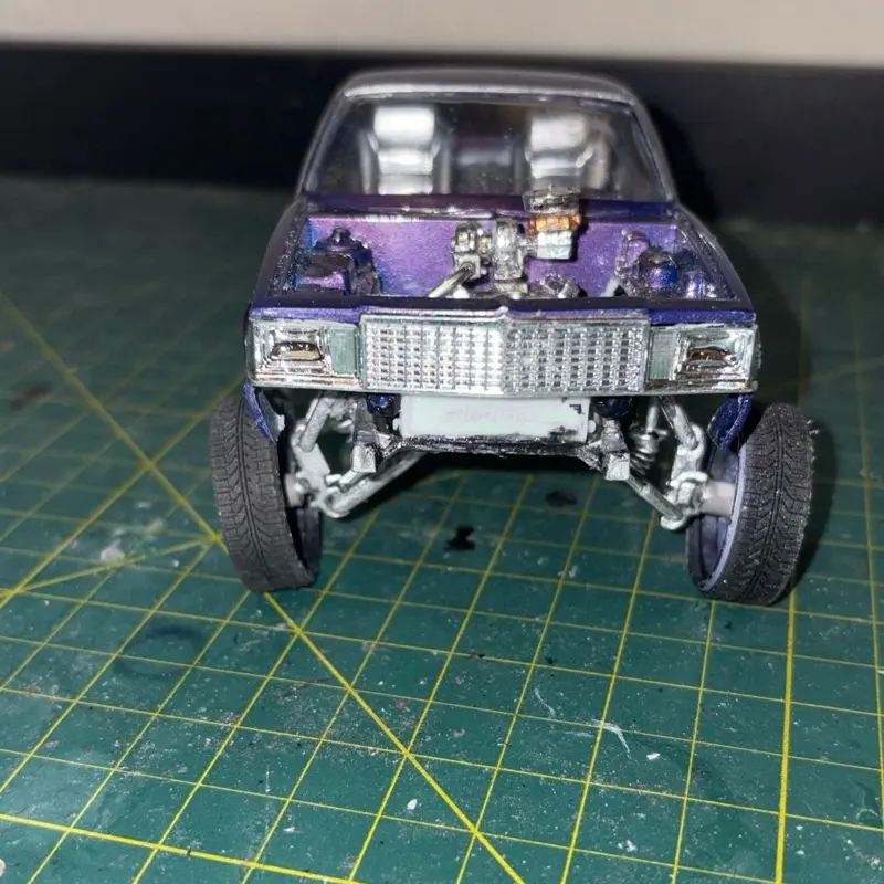 1978 El Camino Vehicle Listing - Near-Complete Build with Remaining Mods (Bumper, Battery Wires, Etc.), Hoodless Design, Optional Back Tailgate - For Sale on TikTok Shop