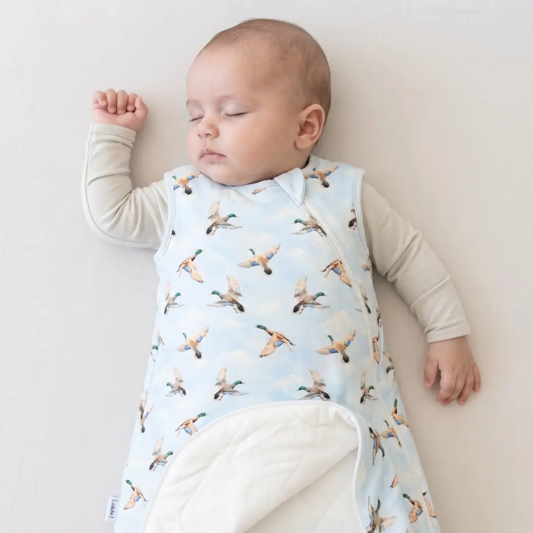Bamboo Sleep Sack Mallard Skies